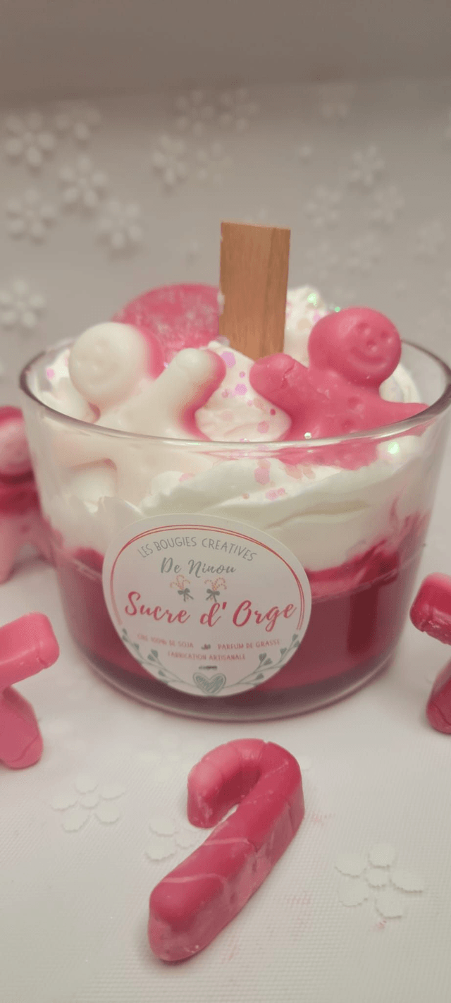 Bougie Gourmande Sucre d'orge