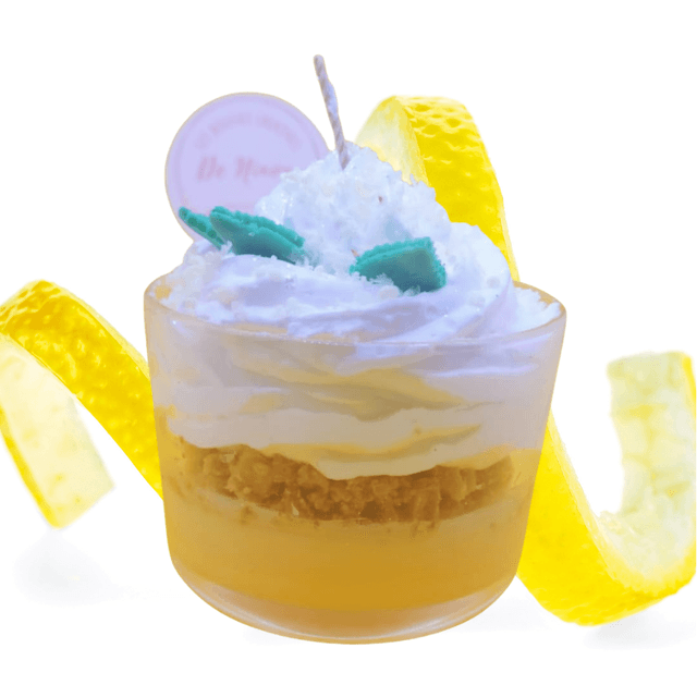 Bougie Gourmande Citron Meringuée