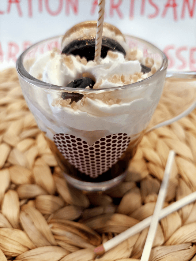 Bougie Gourmande Cappuccino ( Tasse)