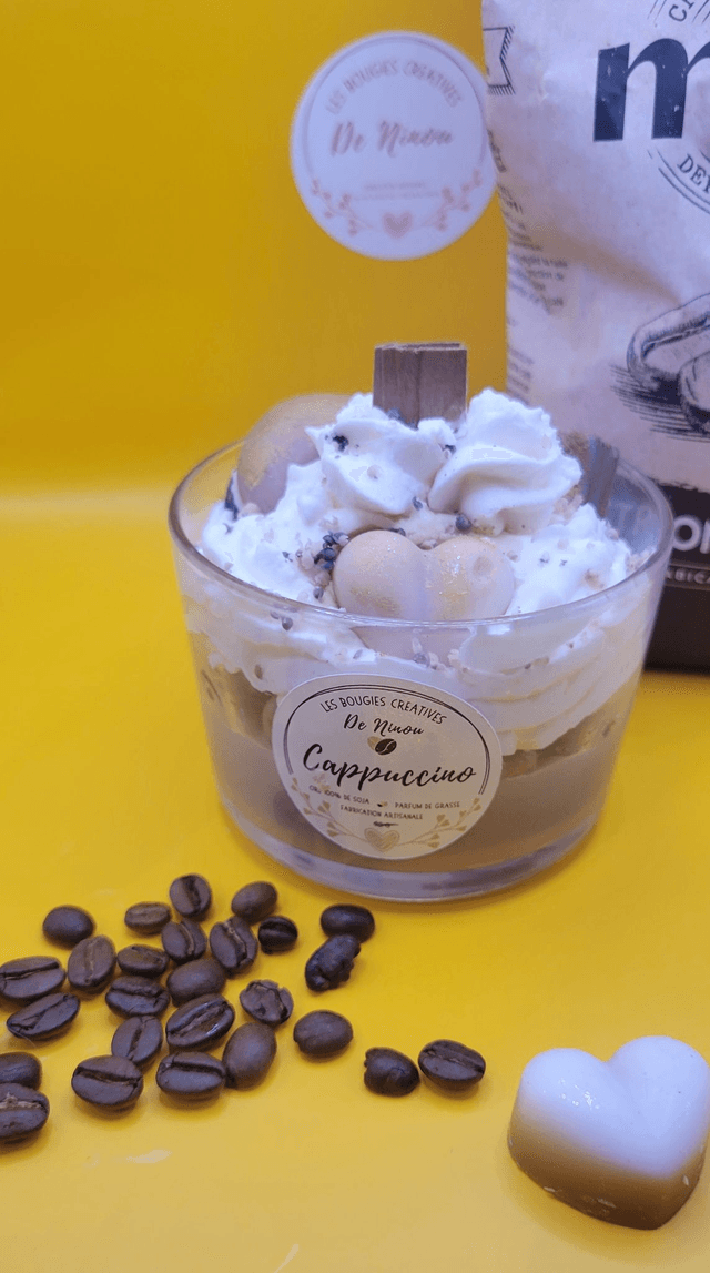 Bougie Gourmande cappuccino