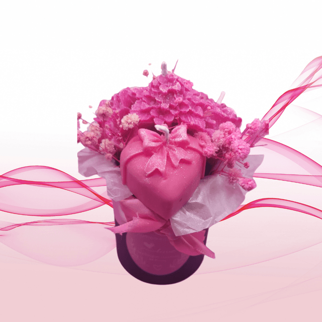 Petit bouquet &quot; Coeur de Rose&quot;